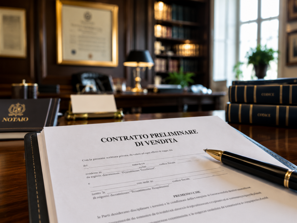 Contratto preliminare di vendita